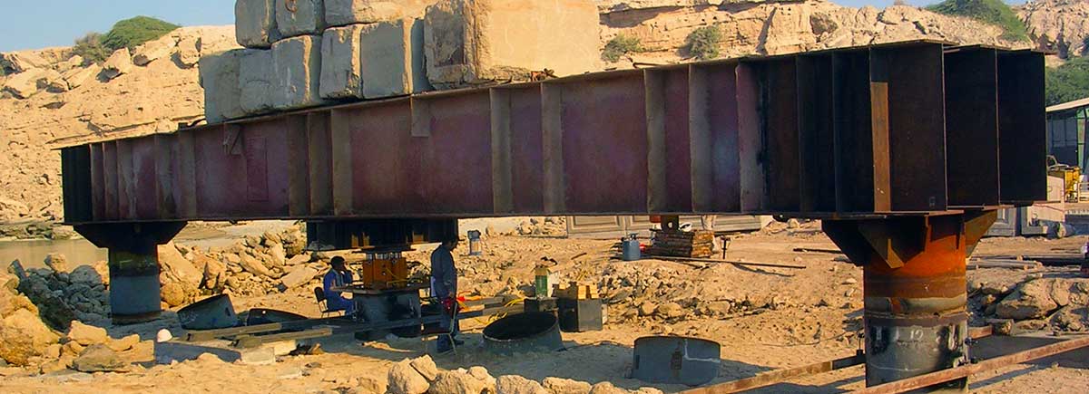  آزمایش بارگذاری استاتیکی فشاری شمع